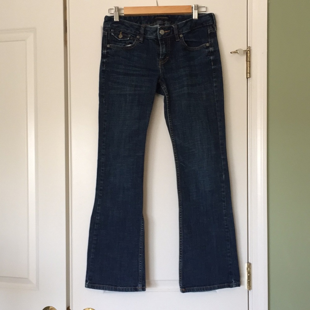 Banana Republic boot cut dark jeans size 4 /27